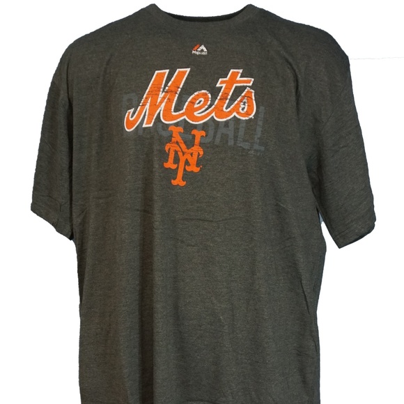 mlb logo t shirt majestic